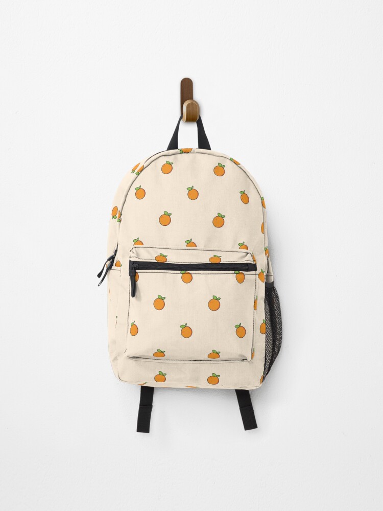 Thumbnail 1 of 3, Backpack, Mini Orange Pattern designed and sold by ennbe.