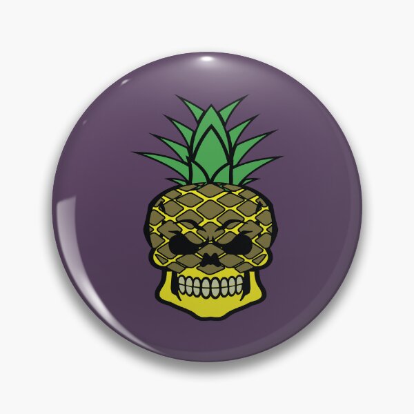 Item preview, Scary pineapple fruity skull head  designed and sold by Donutlovers.