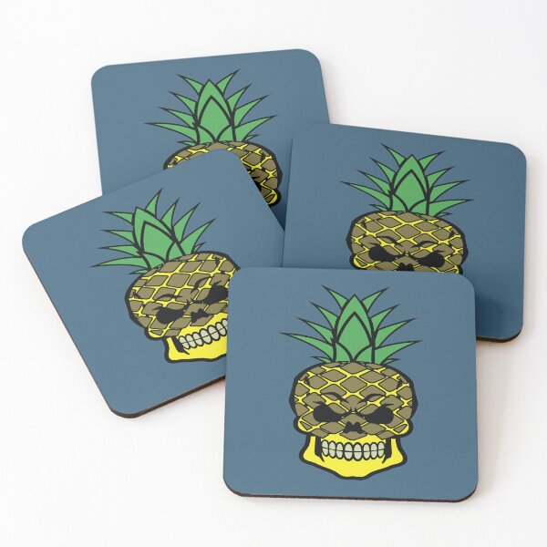 Item preview, Scary pineapple fruity skull head  designed and sold by Donutlovers.