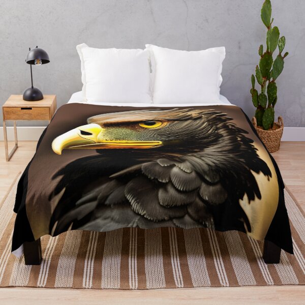 Item preview, Black Vulture portrait, impasto, Ai Generated Art  designed and sold by ACC .