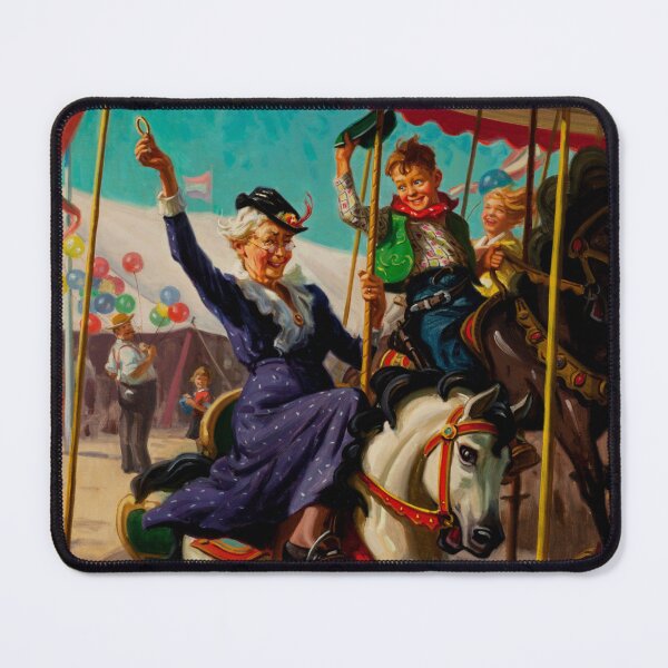 Item preview, Grandma gets the Brass Ring (20th century) - Hy Hintermeister designed and sold by SALON DES ARTS.