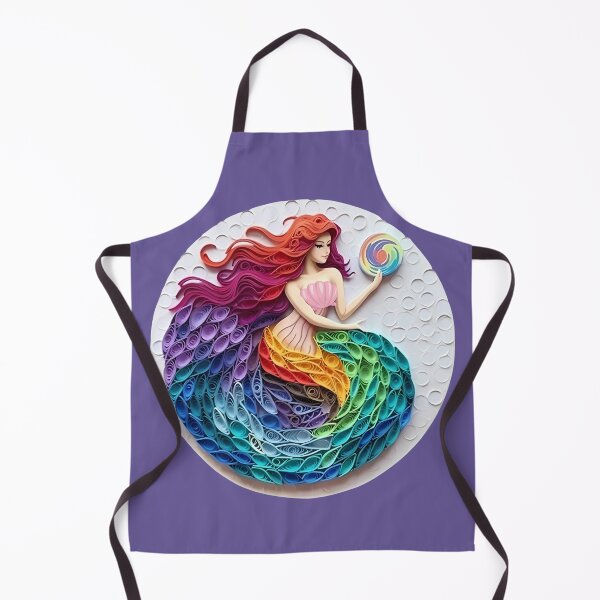 Item preview, Mermaid with Rainbow Scales designed and sold by AdiRemba.