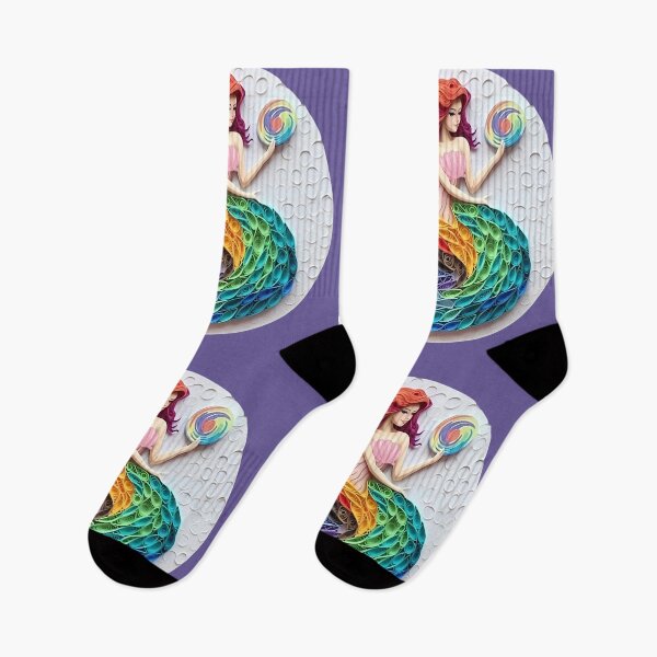 Item preview, Mermaid with Rainbow Scales designed and sold by AdiRemba.
