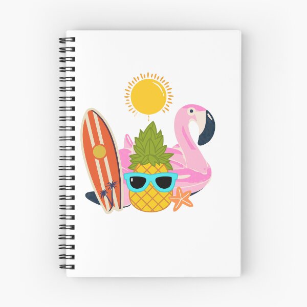 Item preview, Summer patterns With flamingos and pineapples  designed and sold by khaoulaassila.