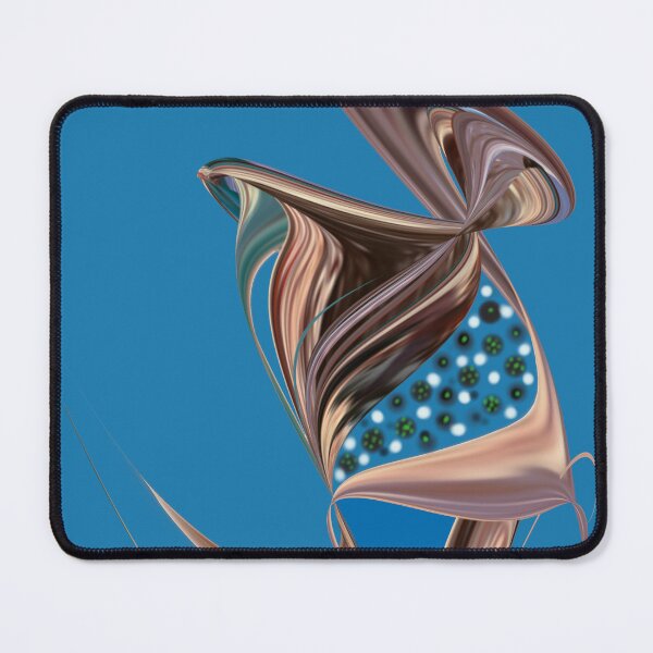 Item preview, Blue brown dot Abstract designed and sold by Arttygenenius.