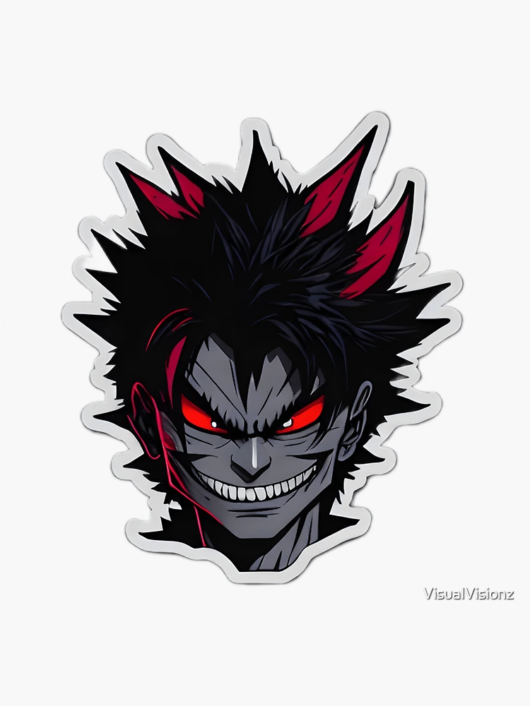 Jujutsu Kaisen Anime Stickers - Set of 4 for Car, UK