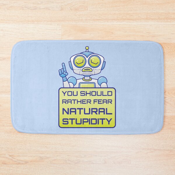 Item preview, Embrace the Future: Choose Artificial Intelligence over Natural Stupidity designed and sold by Zoo-co.