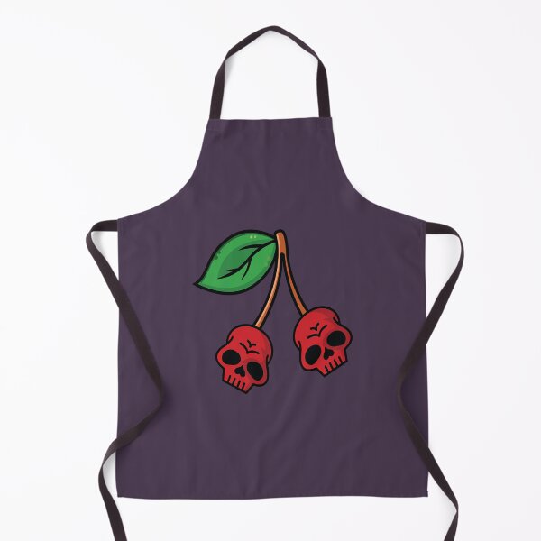 Item preview, Fresh cherry fruit on skull head designed and sold by Donutlovers.