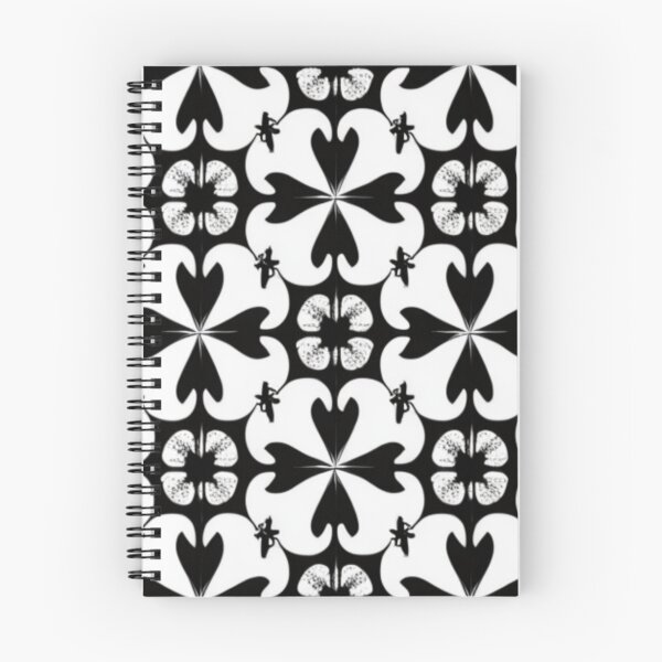 Item preview, Fractal pattern black and white, black and white geometric design designed and sold by Artcolage87.