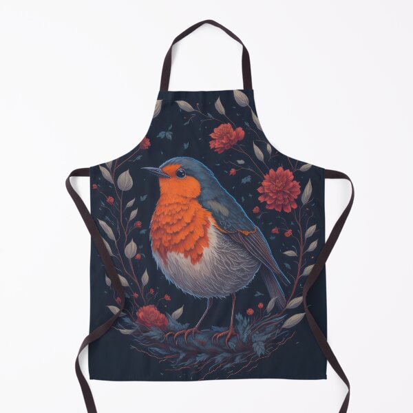 Item preview, Robin bird design sticker vector art designed and sold by ROBIN MACGREGOR.