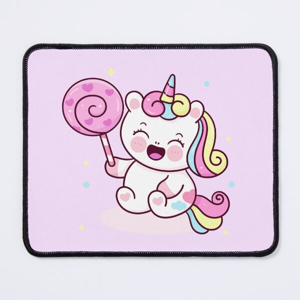 Item preview, Cute Unicorn Enjoying Candy designed and sold by OFMdesigns.
