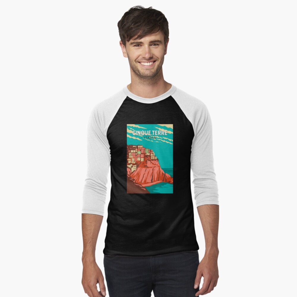 Item preview, Baseball ¾ Sleeve T-Shirt designed and sold by KrisSidDesigns.