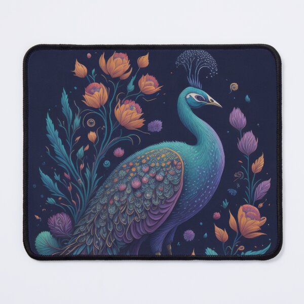 Item preview, Beautiful Peacock design Vector art designed and sold by ROBIN MACGREGOR.