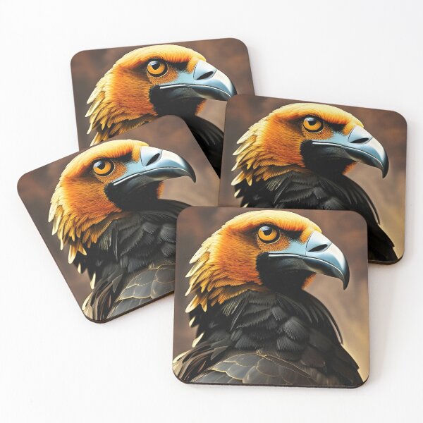 Item preview, Black Vulture portrait, impasto, Ai Generated Art  designed and sold by ACC .