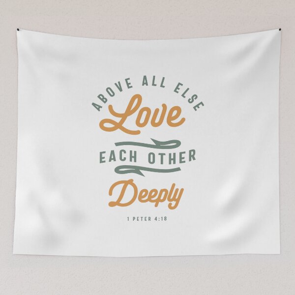 Item preview, Deep Love - Christian Quote  designed and sold by cidolopez.