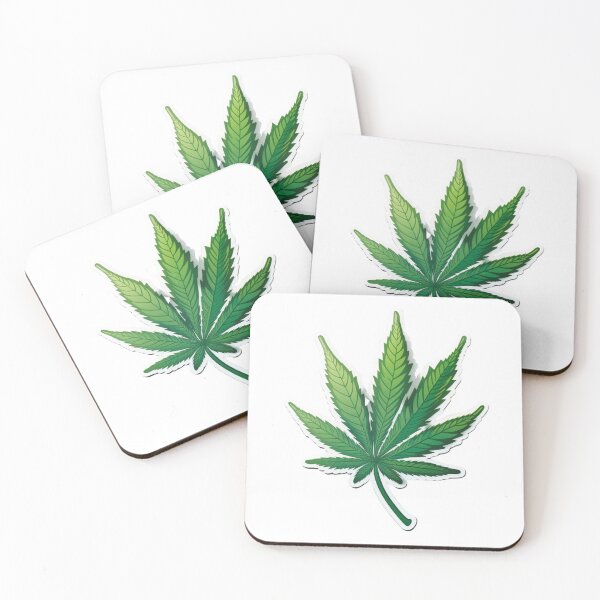 Item preview, Green Leaf 420 Mary J Sticker designed and sold by Media-DK.