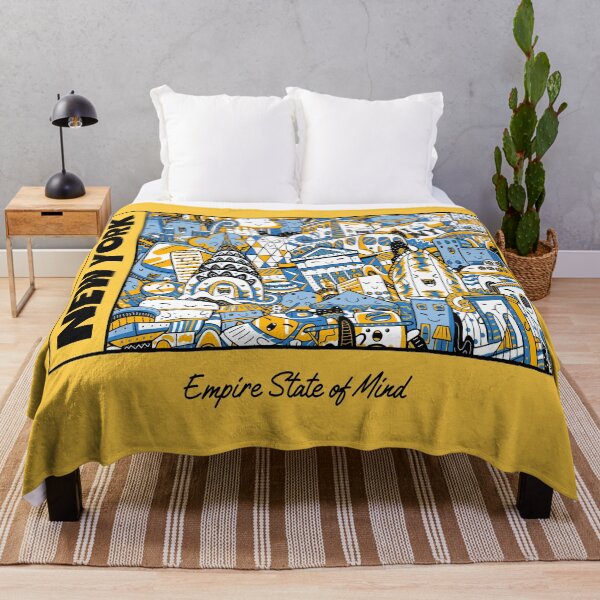 Item preview, New York empire state of mind doodle pattern designed and sold by rdxart.
