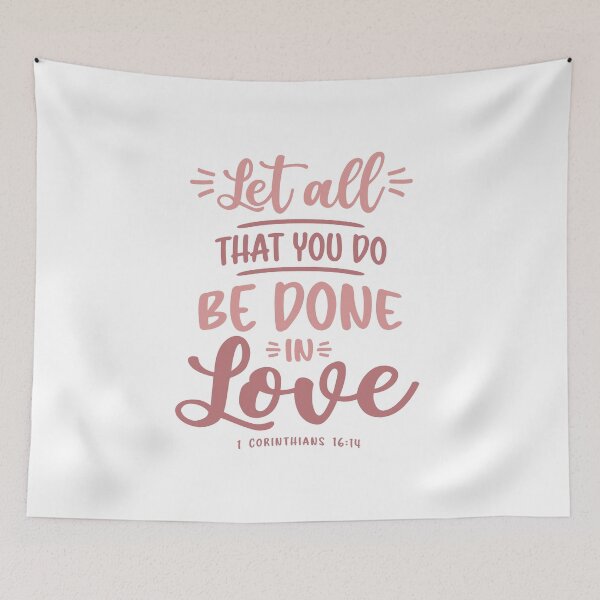 Item preview, Love in Action - Christian Quote  designed and sold by cidolopez.