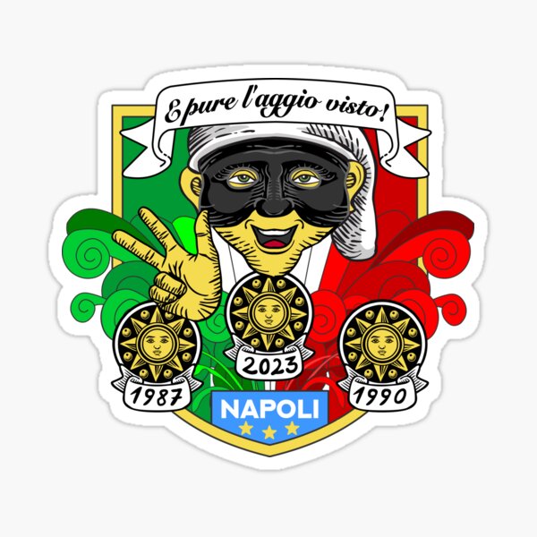 Napoli Stickers for Sale