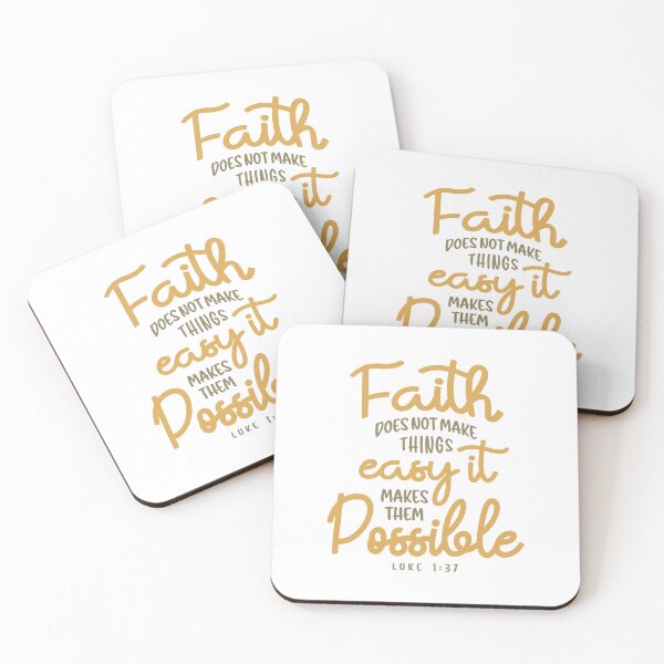 Item preview, Faith Making Possibilities - Christian Quote  designed and sold by cidolopez.