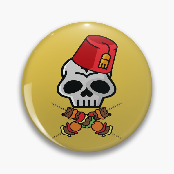 Item preview, Arabic skull with grilled kebab brochette  designed and sold by Donutlovers.