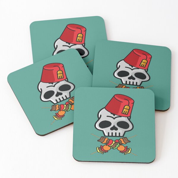 Item preview, Arabic skull with grilled kebab brochette  designed and sold by Donutlovers.