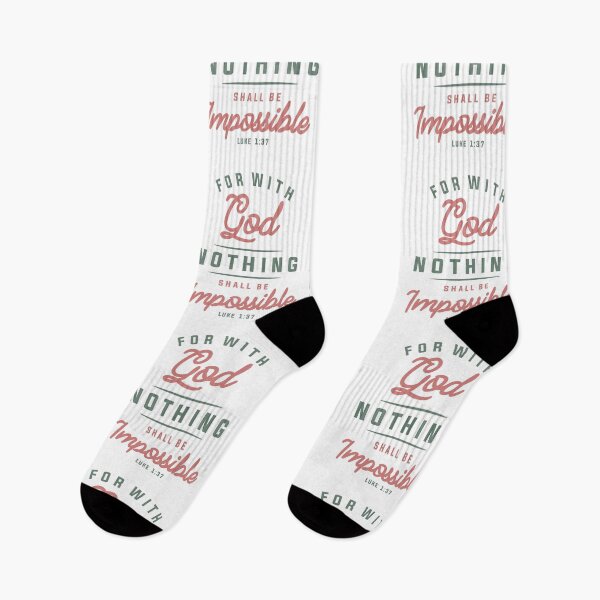 Item preview, Nothing is Impossible - Christian Quote designed and sold by cidolopez.