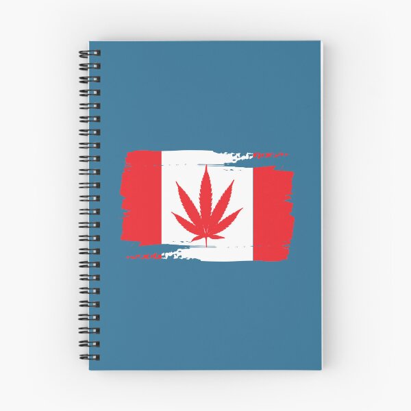 Item preview, Canadian flag with cannabis leaf designed and sold by Donutlovers.