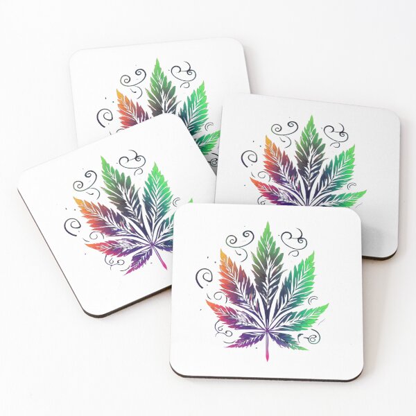 Item preview, Leaf Stencil Sticker designed and sold by Media-DK.