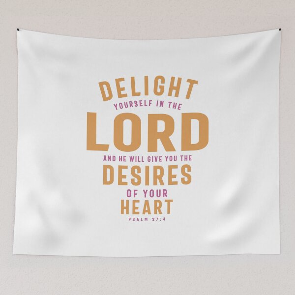 Item preview, Delight in the Lord - Christian Quote designed and sold by cidolopez.
