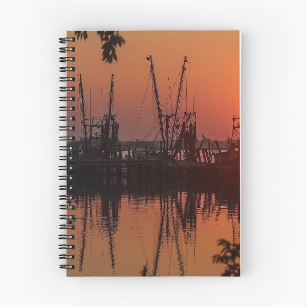 Item preview, Shrimp Dock Sunset designed and sold by Bob Hardy.