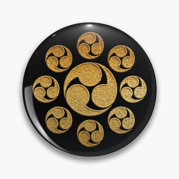 Item preview, Gold Kuyo Tomoe Kamon designed and sold by Takeda-art.