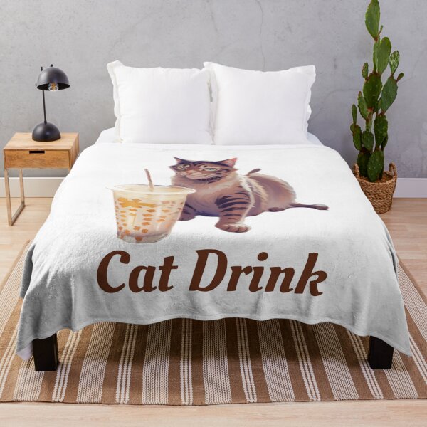 Item preview, Cat Drink Lover designed and sold by Lychee Design.