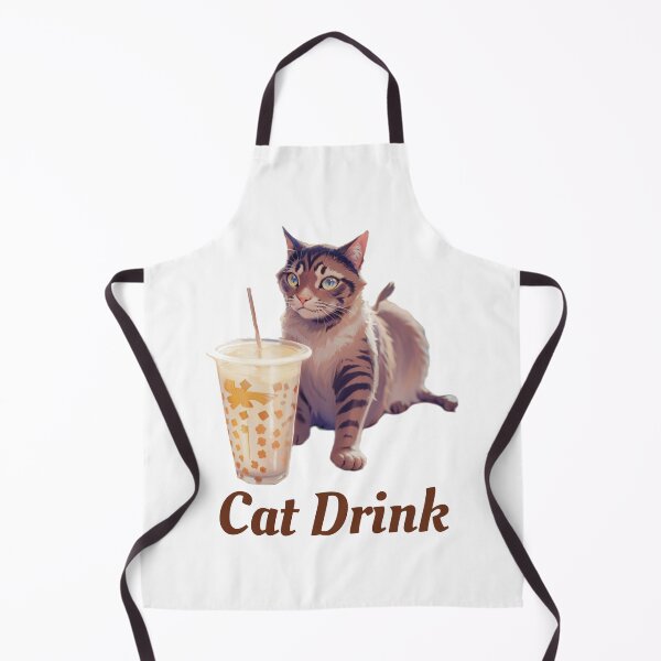 Item preview, Cat Drink Lover designed and sold by Lychee Design.