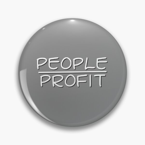 Artikelvorschau, Menschen über Profit entworfen und verkauft von verlnelson.
