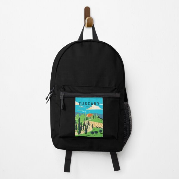 Item preview, Tuscany Italy Vineyard Travel Art Vintage designed and sold by KrisSidDesigns.