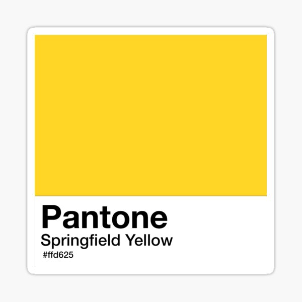 Item preview, Simpson Paint Swatch - Yellow designed and sold by wrightie01.