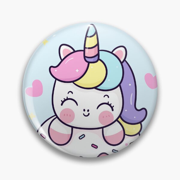 Item preview, Cute Kawaii Unicorn with Delicious Ice Cream designed and sold by OFMdesigns.
