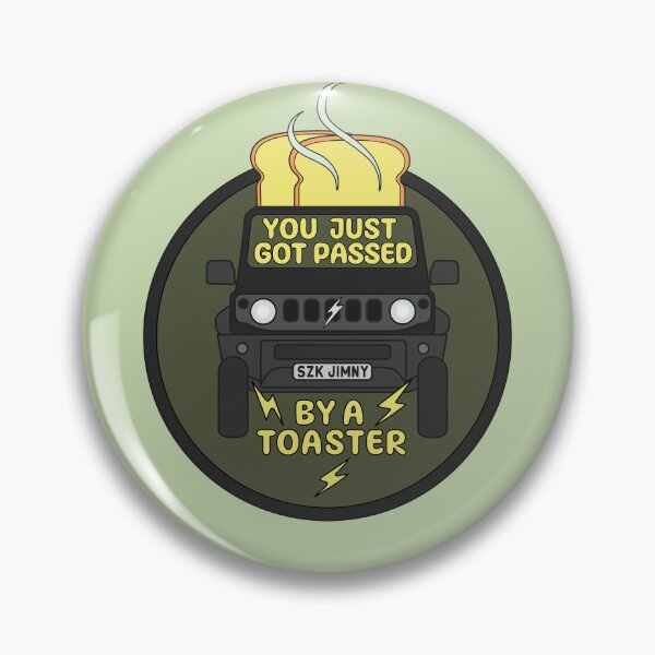 Item preview, Black Jimny Funny Toaster Power designed and sold by stoicjimny.