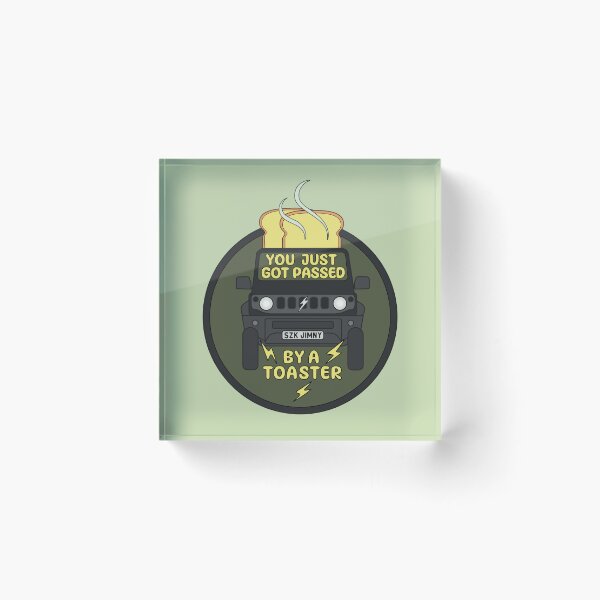Item preview, Black Jimny Funny Toaster Power designed and sold by stoicjimny.