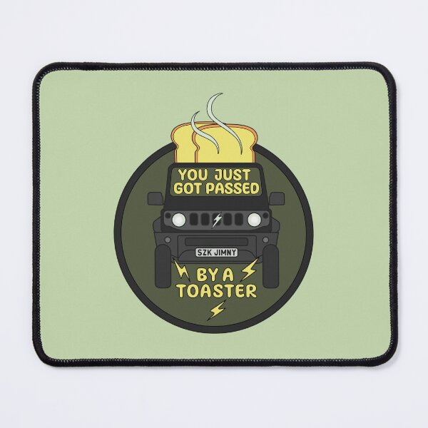 Item preview, Black Jimny Funny Toaster Power designed and sold by stoicjimny.