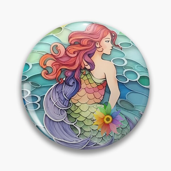 Item preview, Magia de sirena con escamas de arcoíris designed and sold by AdiRemba.