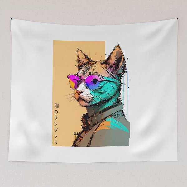 Item preview, Cat with Sunglasses designed and sold by CyberInc.