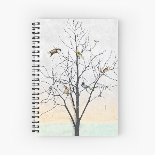Item preview, Winter tree with squirrels and birds designed and sold by Wolfsee.