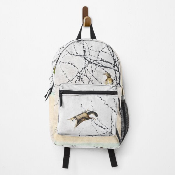 Item preview, Winter tree with squirrels and birds designed and sold by Wolfsee.