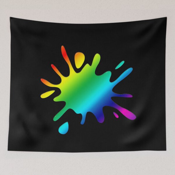 Item preview, Rainbow Ink Splat designed and sold by galaxydaydreams.