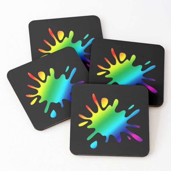 Item preview, Rainbow Ink Splat designed and sold by galaxydaydreams.