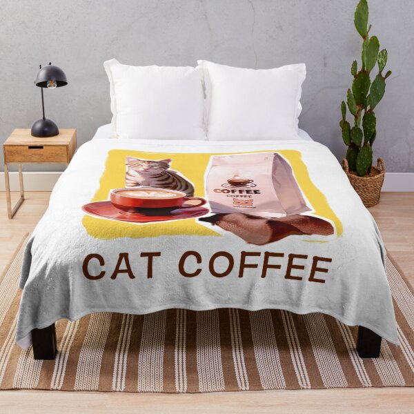 Item preview, Cat Coffee Lover designed and sold by Lychee Design.