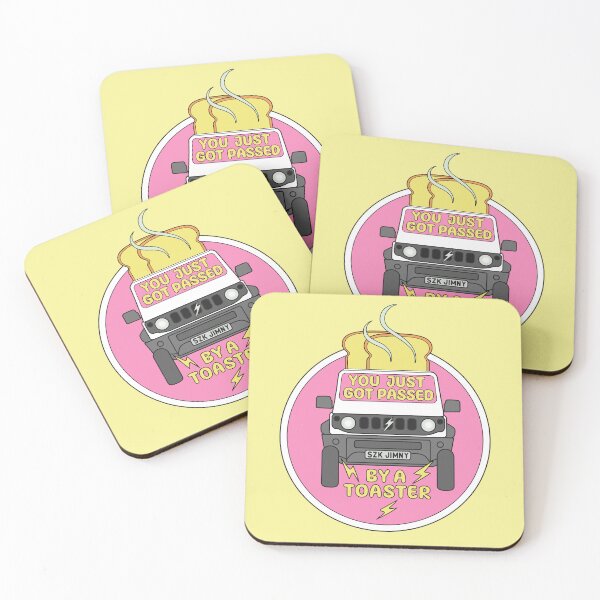 Item preview, White Jimny Funny Toaster Power designed and sold by stoicjimny.