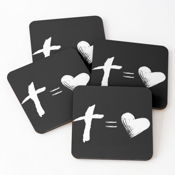Item preview, Jesus is Love | Cross equals Love | Cross equals Heart  designed and sold by Faith at Work.